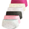 Women's high-waisted panties YW4142 - 3 pieces in a pack