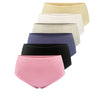 Women's high-waisted panties YW4146 - 3 pieces in a pack