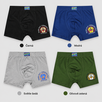 ZQ5208 boys dog motif boxer briefs colours