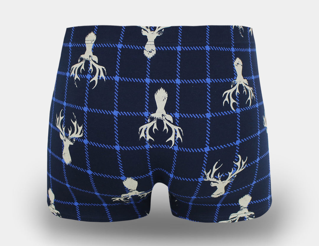 Men's cotton boxers JELEN G5116 - 4 pieces in a pack