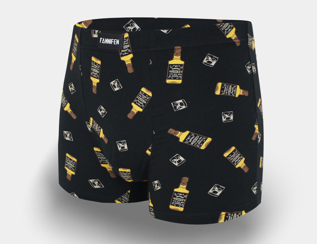 Cotton boxers soft flexible breathable WHISKEY G5123 - 4 pieces in a pack