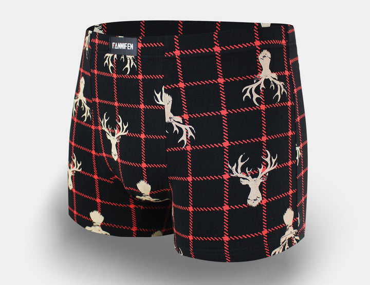 Men's cotton boxers JELEN G5116 - 4 pieces in a pack