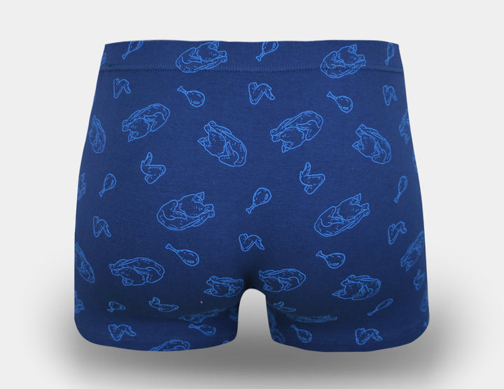 Men's cotton boxer shorts CHICKEN G5118 - 4 pieces in a pack