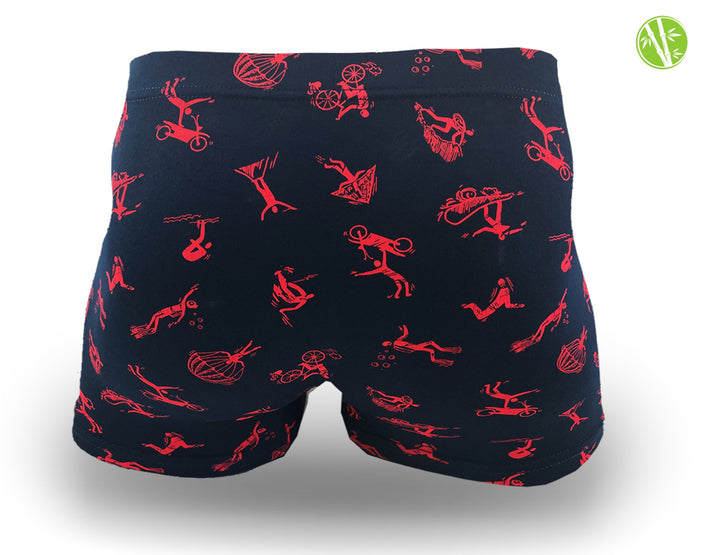 Teen bamboo boxers Skateboard UM0170 4pcs