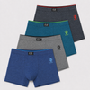FANNIFEN Men’s Print Boxer Briefs M6780 – 4pcs in a pack