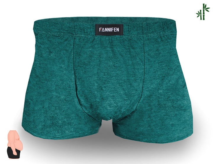 Men's loose elastic waistband soft breathable boxer shorts FM603, 4 pieces per pack