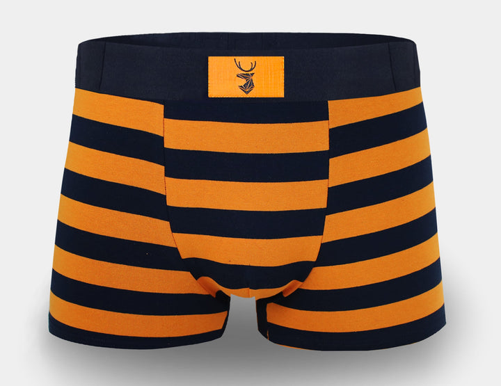 Men's cotton boxer briefs STRIPES G5121A - 4 pieces per pack