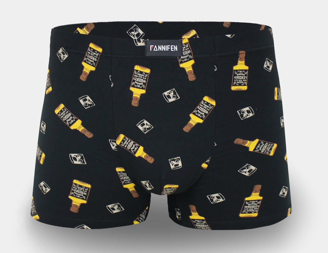 Cotton boxers soft flexible breathable WHISKEY G5123 - 4 pieces in a pack