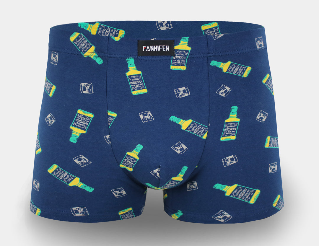 Cotton boxers soft flexible breathable WHISKEY G5123 - 4 pieces in a pack